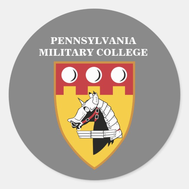 Stickers avec logo de sceau PMC ('67-'72) (Devant)