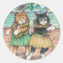 Stickers B & T #10 Hula
