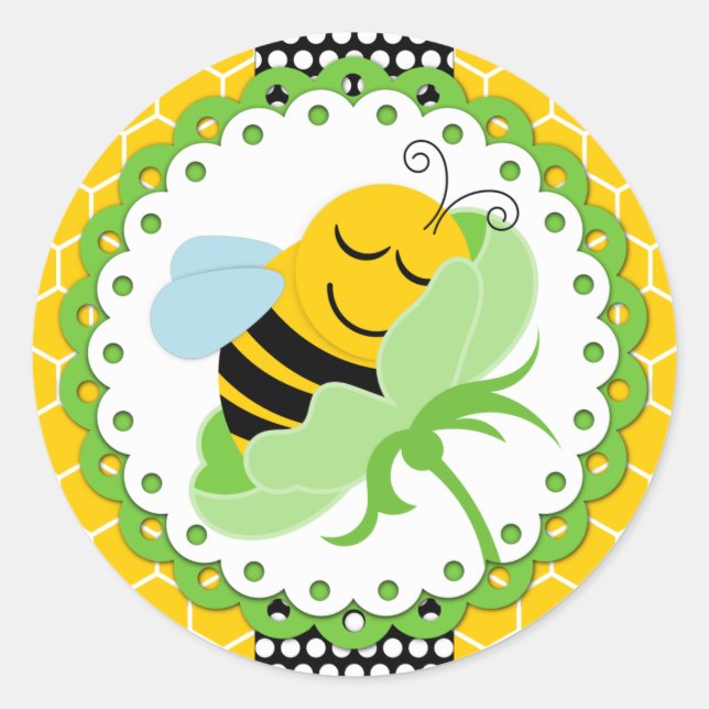Stickers Baby shower (Devant)
