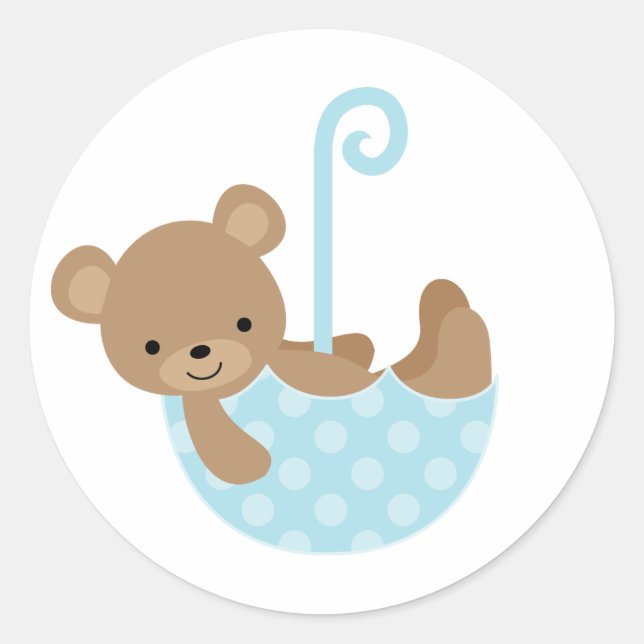 Stickers baby shower (Devant)