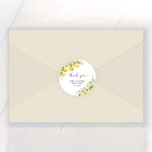 Stickers Baby shower citron vert