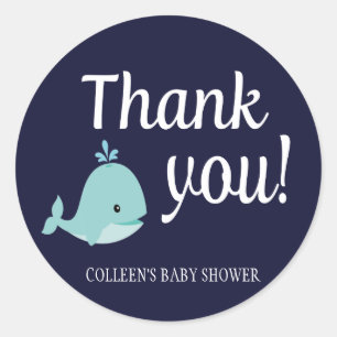 Stickers Baby shower nautique