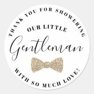 Stickers Baby shower, Parties scintillant or Faux
