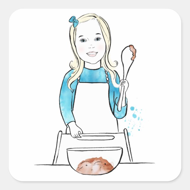 Stickers Baker Babe (Devant)