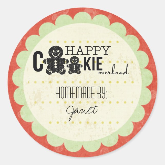 Stickers Bakers personnels (Devant)