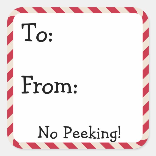 Stickers Balise de Noël (Devant)