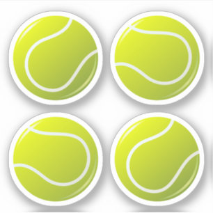 stickers balle de tennis