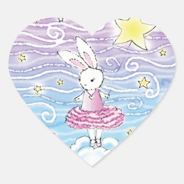 Stickers Ballerina Bunny (Devant)