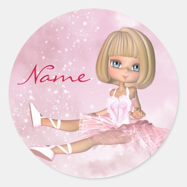 Stickers Ballet Dancer - Stickers Ballet (Devant)