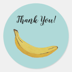 Stickers Banana Fruit Tropical Party