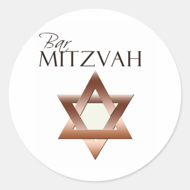 stickers Bar Mitzvah (Devant)