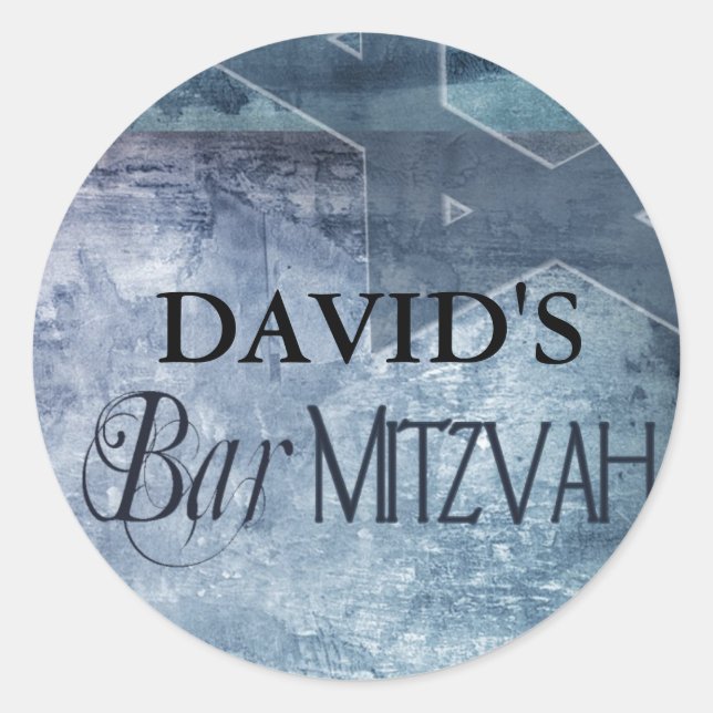 Stickers Bar Mitzvah (Devant)
