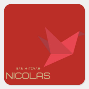Stickers Barre Mitzvah de Nicolas