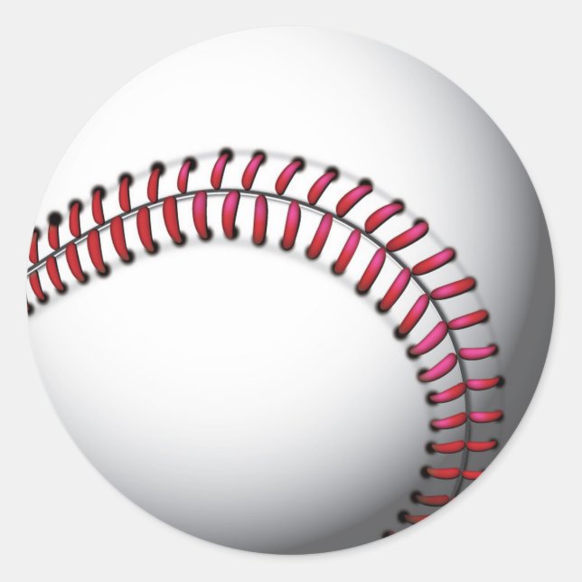 Stickers/Baseball Classic Round Sticker (Front)