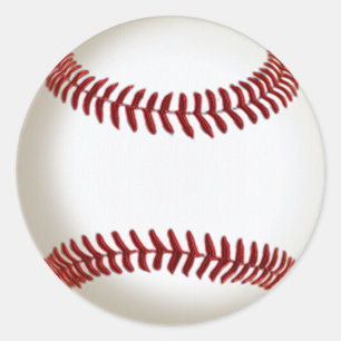 Stickers BASEBALL vierges pour autocollants manusc