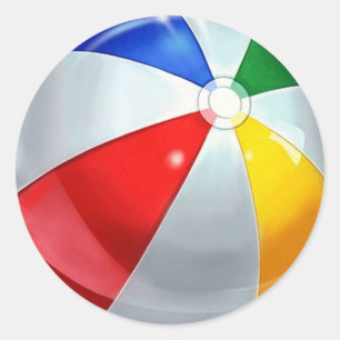 Stickers Beach Ball #1