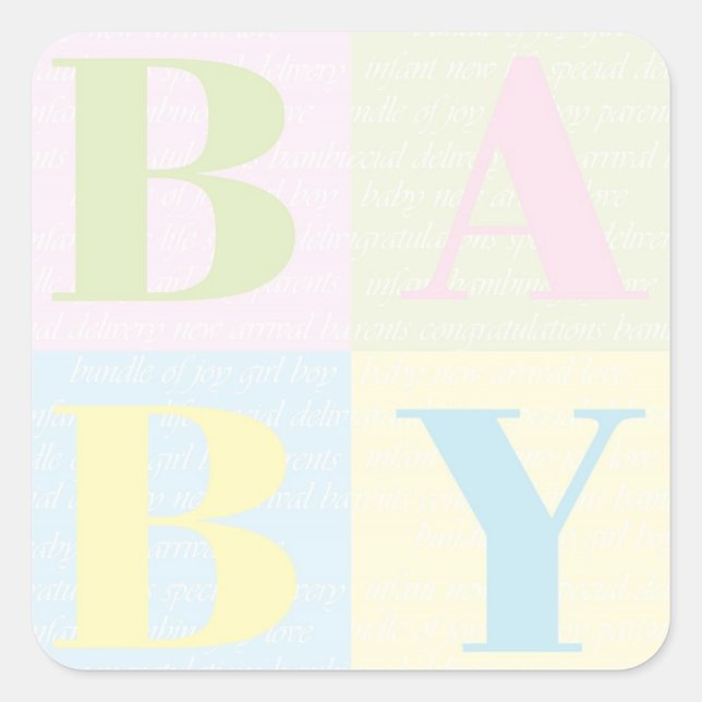 Stickers "BÉBÉS" (Devant)