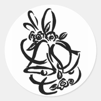 Stickers Bell mariage