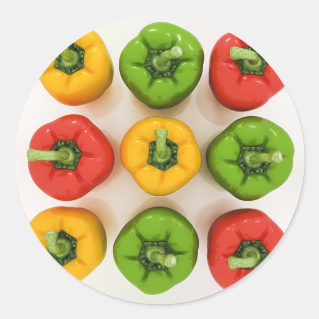 Stickers Bell Peppers (Devant)