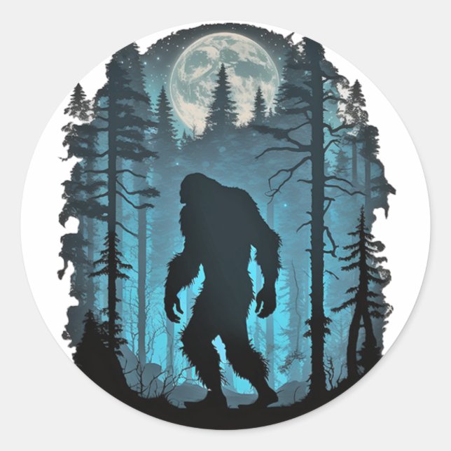 Stickers Bigfoot Sasquatch (Devant)