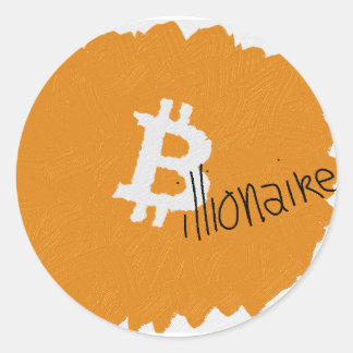 Stickers Bitcoin Billionaire Artsy