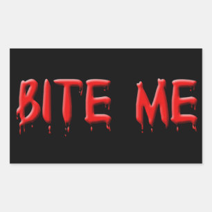 Stickers Bite Me Blood