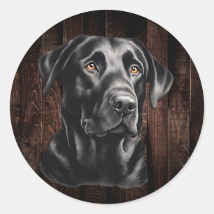 Stickers Black Lab
