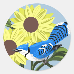 Stickers Blue Jay