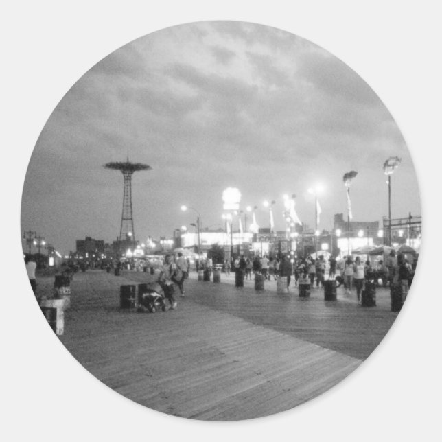 Stickers 'Boardwalk at Night' (Devant)