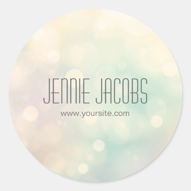 Stickers Bokeh subtils (Devant)