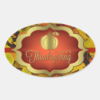 Stickers - Bon thanksgiving automnal