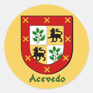 Stickers Boucliers de la famille Acevedo