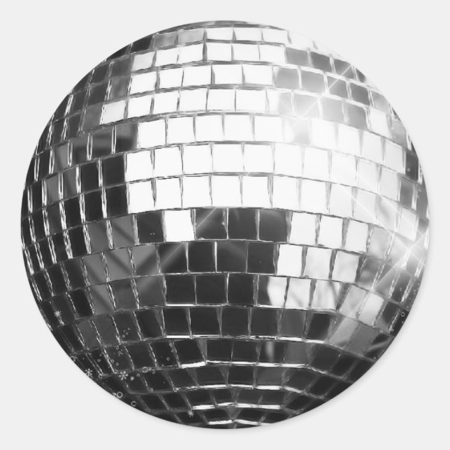 Stickers Boule Disco Round (Devant)