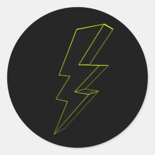 Stickers Boulon à éclair