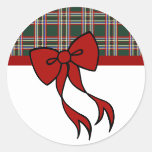 Stickers Bow Christmas