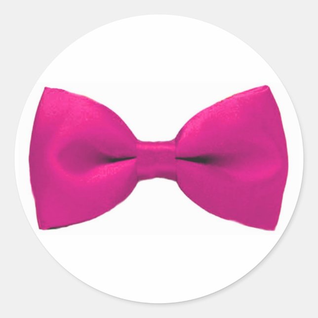 Stickers Bowtie rose (Devant)