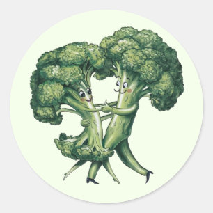 Stickers Broccoli amusant