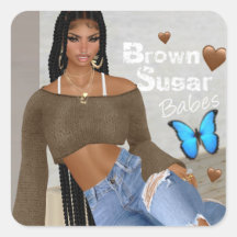 Stickers Brown pour bébés sucre 12