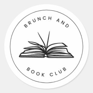 stickers Brunch et Book Club