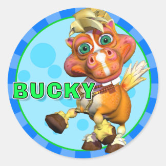 Stickers Bucky amusant