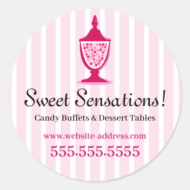 Stickers Buffet Bonbons (Devant)