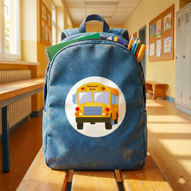 Stickers Bus de l'école jaune (Créateur téléchargé)