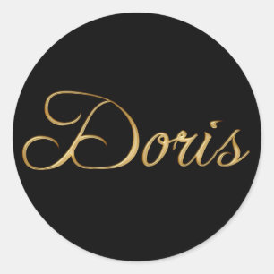 Stickers cadeaux personnalisés de marque DORIS