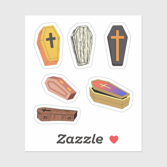 Stickers café Halloween (Feuille)