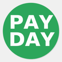 Stickers Calendrier Paie