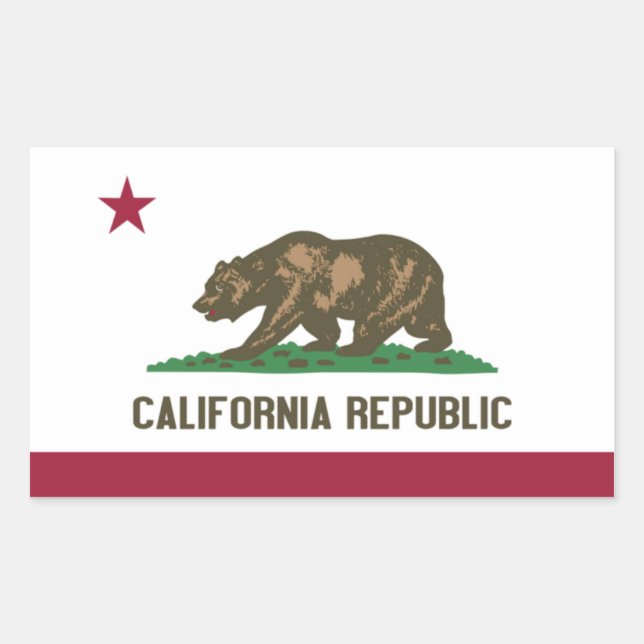 Stickers "California Flag" (Devant)