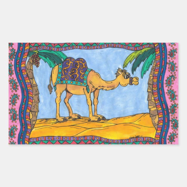 Stickers Camel fou (Devant)