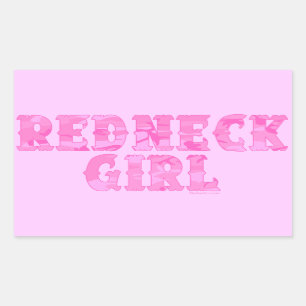 Stickers Camo Rose pour fille Redneck