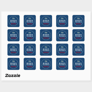 Stickers Campagne Carré Vote Biden Harris 2024
