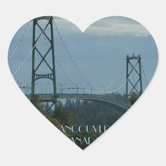 Stickers Canada de Vancouver Lions Gate Souvenirs (Devant)